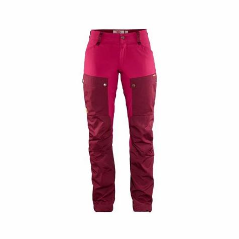 Fjallraven Keb Hiking Pants Red Singapore For Women (SG-436196)